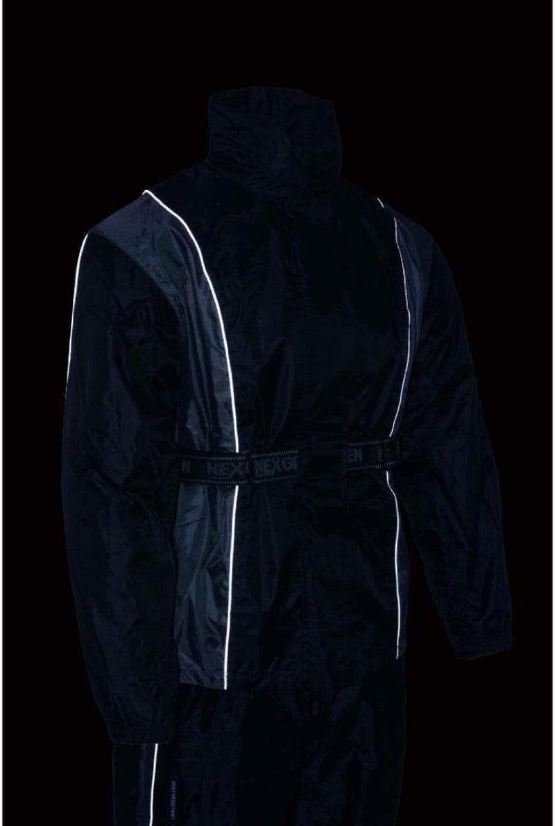 NEXGEN Motorcycle-Outdoor Hooded Water Resistant Rain Suits for Women - Medium - Medium - Image 5